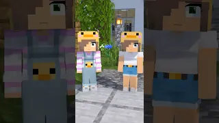 Двойняшки в Майнкрафте #shorts #майнкрафт #minecraft