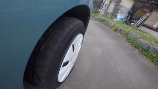 GoPro - Car tire view