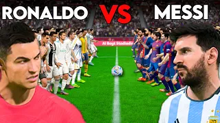 Messi Vs Ronaldo In Every FIFA