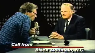 Billy Graham and Larry King January 1988