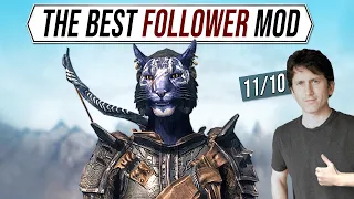 I Tried Todd Howard's Favorite Skyrim Follower Mod!