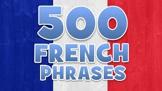 500 FRENCH PHRASES AND WORDS