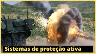 O ''escudo invisível'' que protege os tanques mais modernos, sistemas de proteção ativa em ação,