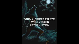 OTNIKA : Where Are You | Wolf Version| Slowed & Reverb |