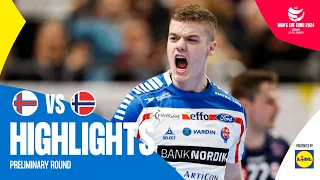 Faroe Islands just made HISTORY | Faroe Islands vs Norway | Highlights | Men's EHF EURO 2024