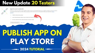how to publish app on play store 2024 | Play Console New Policy How To Publish App | 20 Tersters