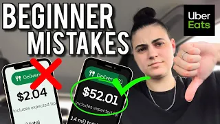 BEGINNER Uber Eats DRIVER MISTAKES 2023 (Uber Eats Tips/Tricks)