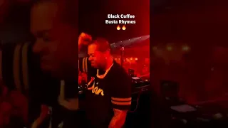 Black Coffee x Busta Rhymes in Brooklyn New York 🔥🔥