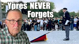 Ypres LAST POST Ceremony Held EVERY NIGHT  -  Vanlife Belgium Pt 13