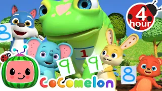 Five Frogs Sitting on the Dock of the Bay + More | Cocomelon | Fun Cartoons For Kids