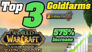 Top 3 Goldfarms Season Of Discovery Phase 2 | WoW Classic