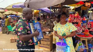 Edward Akwasi Boateng Surprised Asafo Market Women