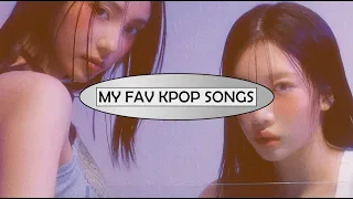 My all time fav kpop songs (100) ☆