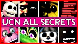 Ultimate Custom Night – All SECRETS & EASTER EGGS – FNAF