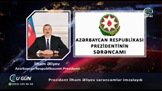 Prezident İlham Əliyev fərman imzalayıb