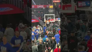 Pre Game routine of Cade Cunningham, Kawhi Leonhard, James Harden & Co before Clippers - Pistons