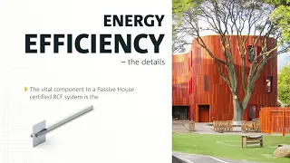 Energy-efficient substructure for rainscreen cladding façades (RCF)