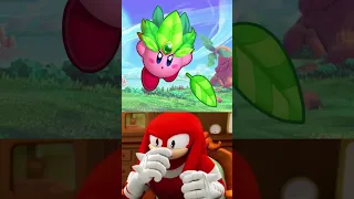 KNUCKLES APPROVES KIRBY COPY ABILITIES😂😱😄