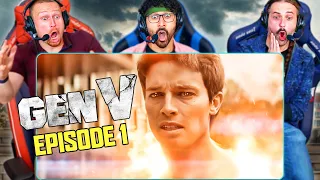 GEN V EPISODE 1 REACTION!! The Boys Spin Off | 1x1 Breakdown, Review, & Ending Explained