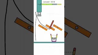 Happy glass level 339 | 3 Star #shorts #happyglass #happy #trending #viral