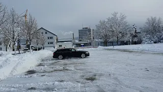 Audi a6 c7 3.0 bi-tdi quattro 313 hp, drifting in snow!