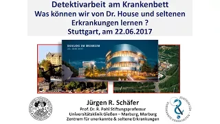 Detektivarbeit am Krankenbett – Was können wir von Dr. House und seltenen Erkrankungen lernen?