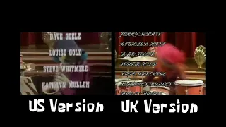 The Muppet Show: Ending With Carol Burnett (US vs. UK Credit Comparison)