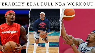 Bradley Beal FULL NBA WORKOUT/TRAINING - Mastering Shooting, Ankle-Breaking Handles, Layups #nba