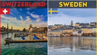 Sweden VS Switzerland - Country Comparison (2022)