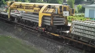 Erneuerung der Bahnschwellen (Deutschen Bahn) - Teil 1