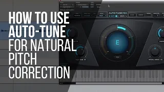 How To Use Auto-Tune For Natural Pitch Correction (or an effect) - RecordingRevolution.com