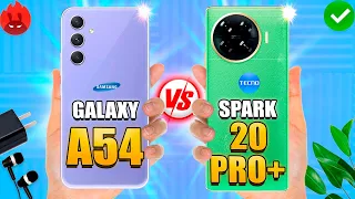 Samsung A54 vs Tecno Spark 20 PRO PLUS