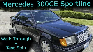 RARE 93 Mercedes-Benz 300CE, Walk Through with Test Drive