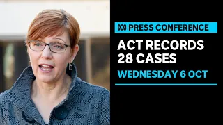 IN FULL: ACT Health Minister provides a COVID-19 update | ABC News