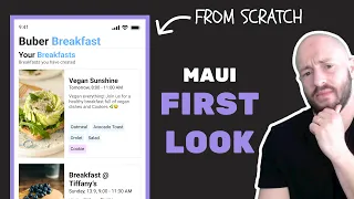 .NET MAUI - Building a cross-platform app from scratch in 35 minutes