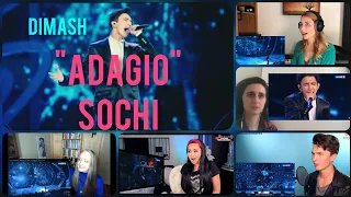 "ADAGIO , SOCHI BY DIMASH" compilation with the best reactions