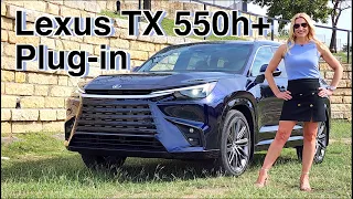 2024 Lexus TX 550h+ PHEV review // Can you guess the price?