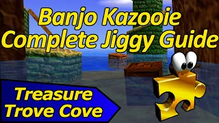 How to Collect all Jiggies on Treasure Trove Cove - Banjo Kazooie Complete Jiggy Guide