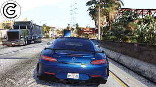 GTA 6 Graphics - Mercedes-Benz AMG GT R 2017 - M.V.G.A. Gameplay 2k 60FPS