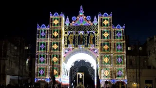 Grammichele (CT) 5 Maggio 2018 Accensione Musicale delle Luminarie della Ditta Novarlux