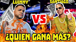 🔥SANTIAGO MATIAS (ALOFOKE) VS LUINNY CORPORAN 💰 ¿Quién Gana Más Dinero En Youtube?