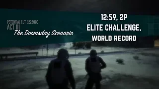 GTA Online ACT III: The Doomsday Scenario World Record (12:59, Elite Challenge, 2P)