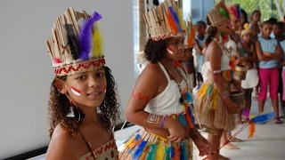 Coreografia mais aplaudida na Festa do Indio em Morro Grande Brasil