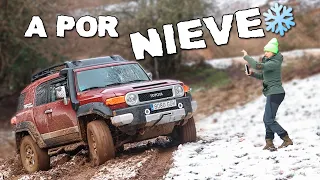 A POR NIEVE!❄️FJ CRUISER, RAV4, Hilux, Santana, Samurai & Montero