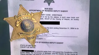 He wanted a badge from Wayne County’s Sheriff. Did gifts help him get it?