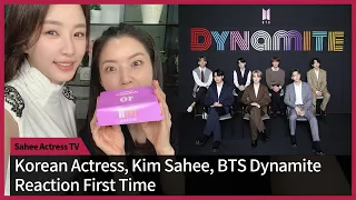 Korean Movie, TVDrama Actress Reacts to BTS Dynamite - Kim Sa-hee Reaction