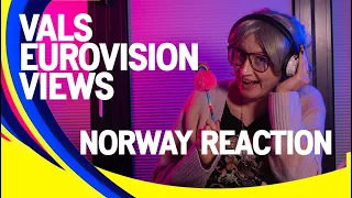 Val's Views - REACTION to NORWAY Eurovision Song Contest entry 2023