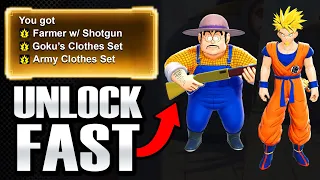 (FAST & EASY) How To Unlock Everything! - Dragon Ball: The Breakers Gameplay