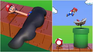 Super Mario Bloopers - Fail Compilation V5
