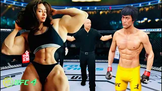 PS5 | Bruce Lee vs. Model Bodynyashka [EA Sport UFC 4]🥊